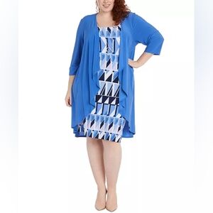 Blue Women's Sweater Cardigan (132)